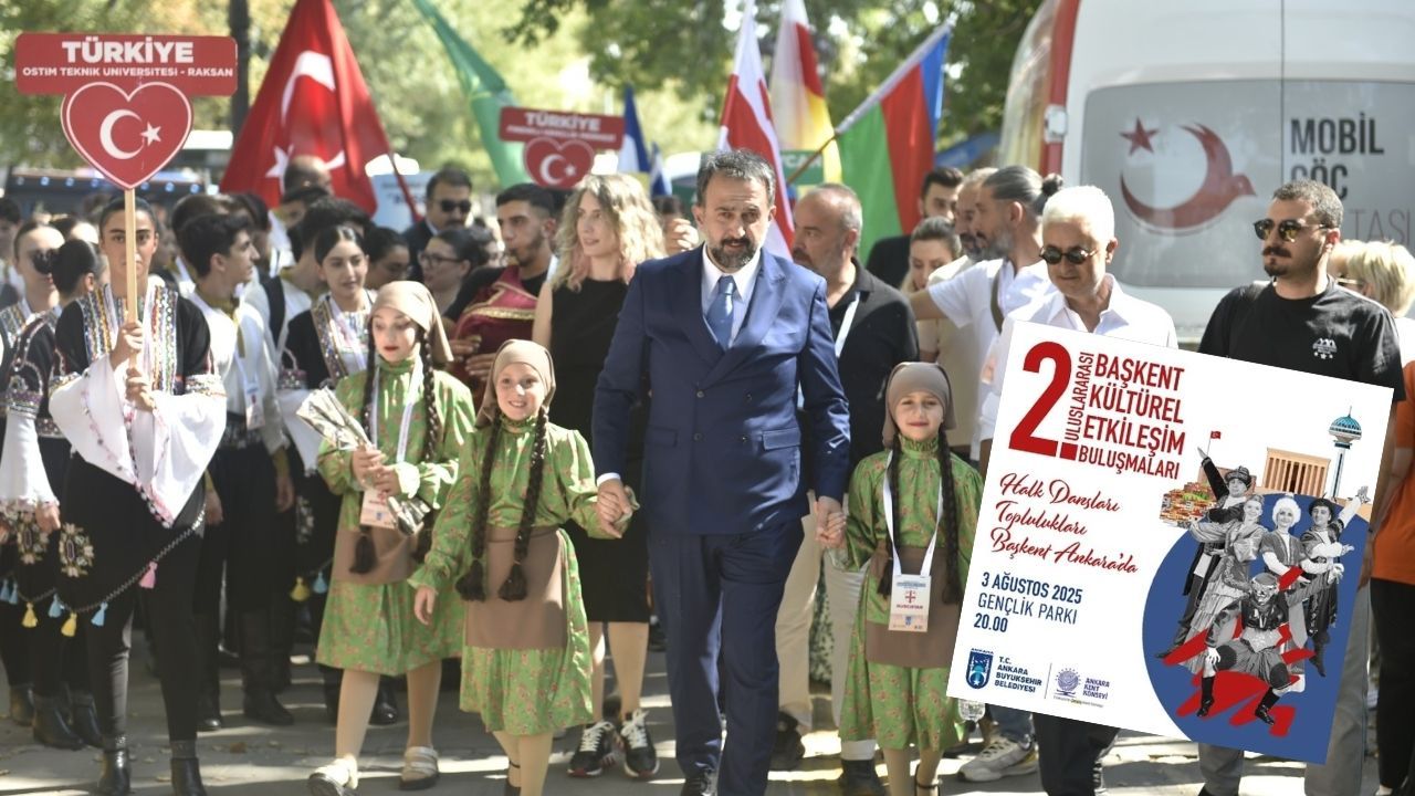 Dünya halk dansları ekipleri Gençlik Parkı’nda!