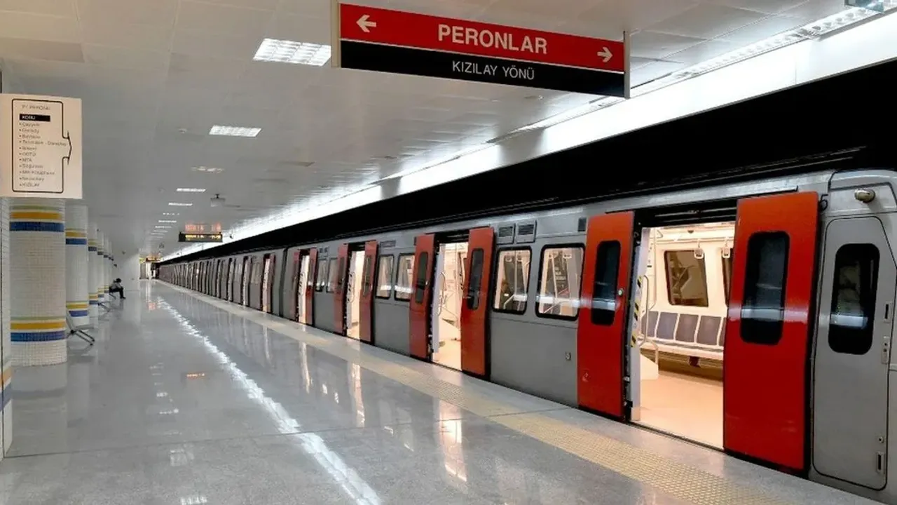 Ankara’da metroda geçici kapanma: İki istasyon hizmet dışı