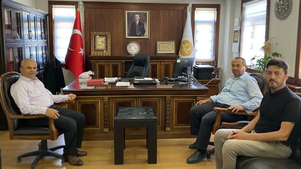 Ayaş Müftüsünden Beypazarı ve Güdül Müftülerine hayırlı olsun ziyareti