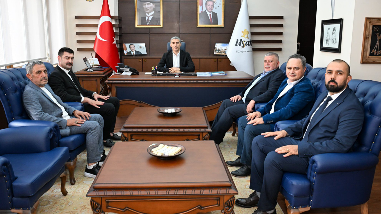 BBP Uşak’ta yeni dönem: İlk ziyaret Vali Aktaş’a