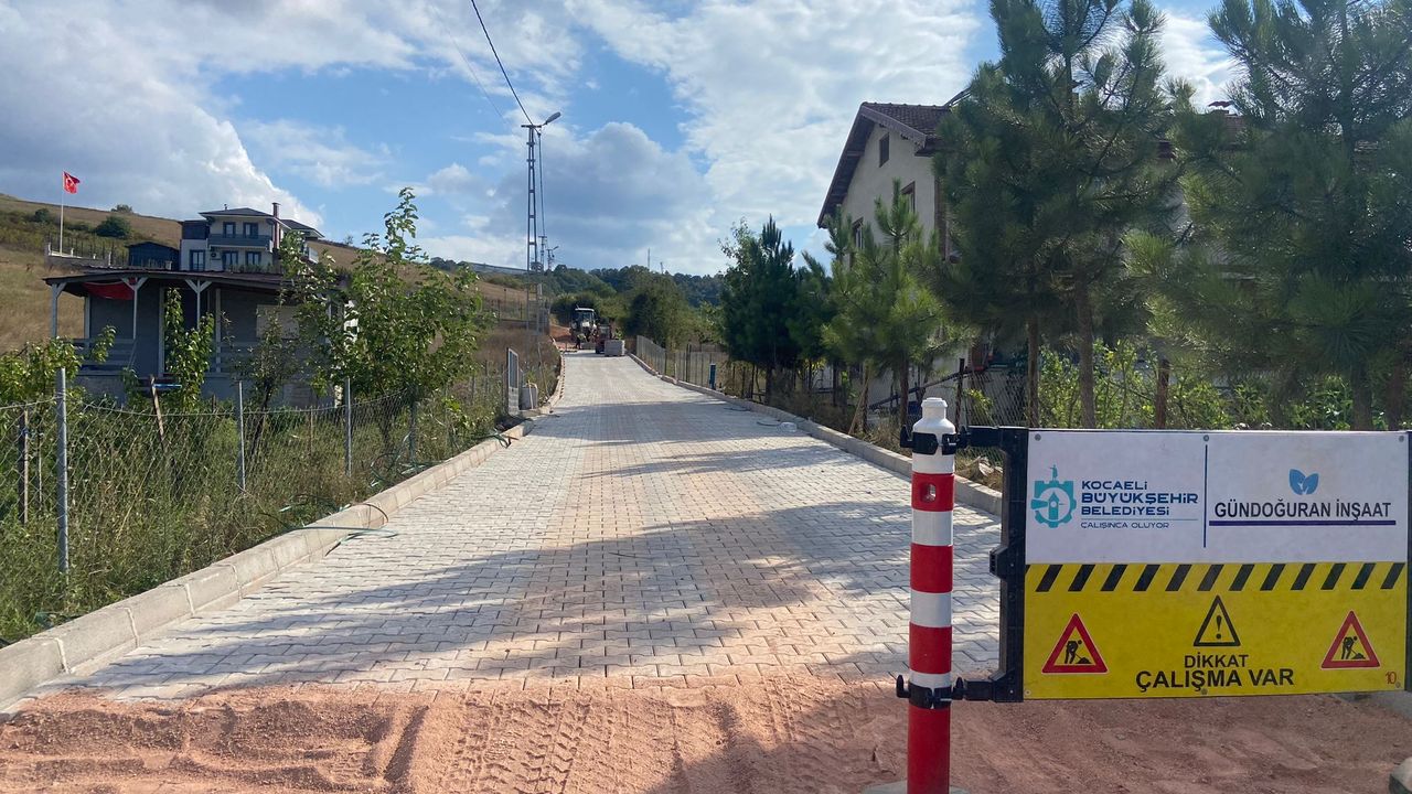 Kocaeli Büyükşehir’le kırsal kesimde yol kalitesi artıyor