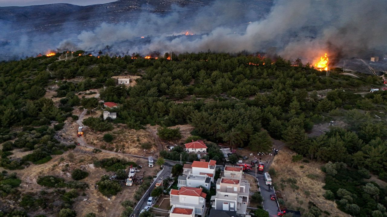 İzmir Buca’daki orman yangını kontrol altına alındı