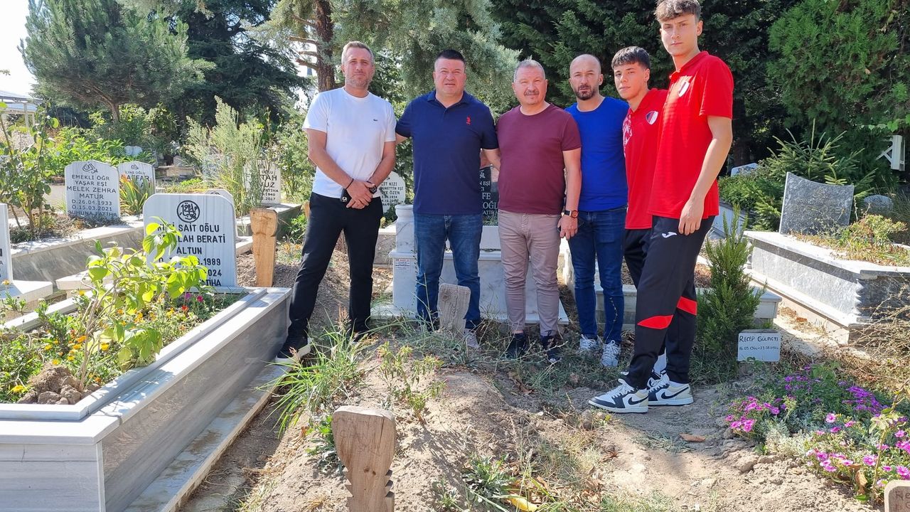 Fenerbahçe’nin eski futbolcusu Cihan Işık, Düzce’de dualarla yâd edildi