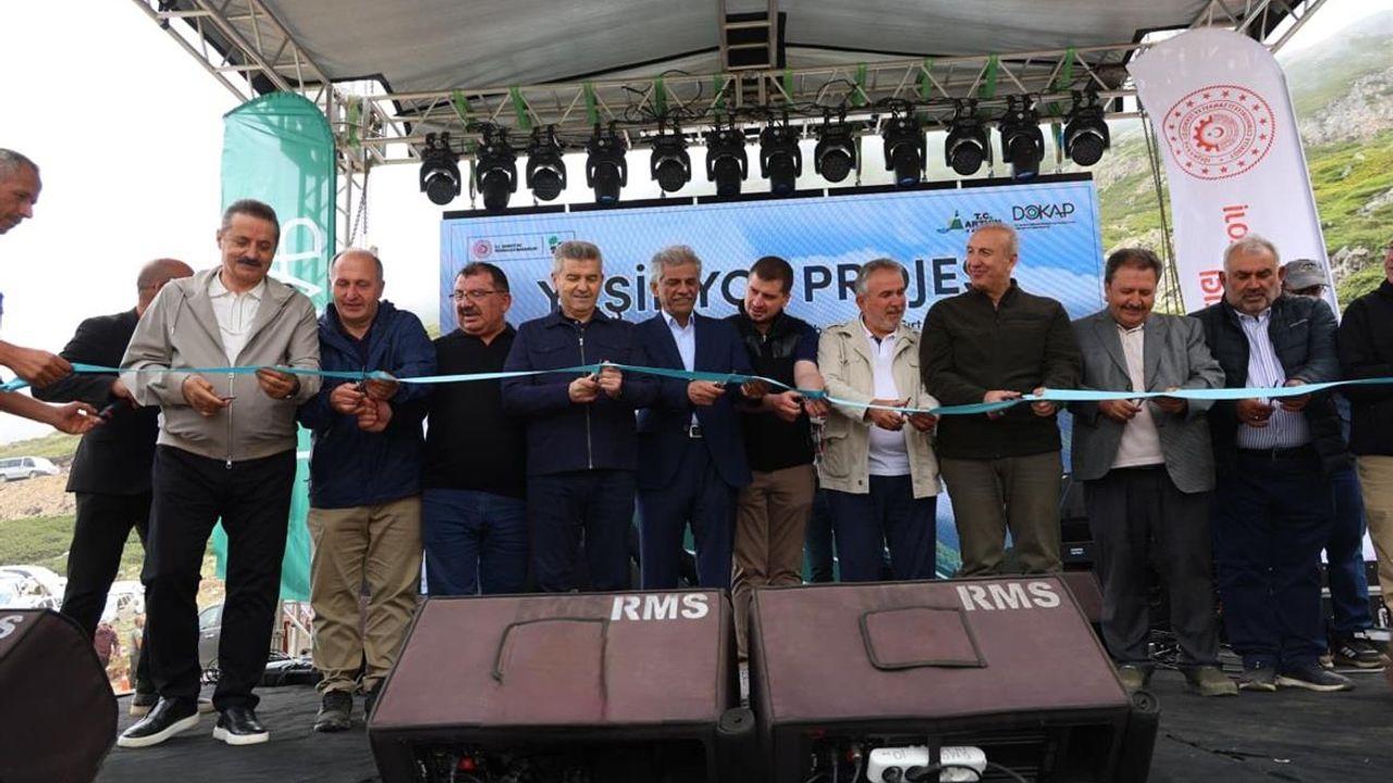 Artvin’de hayata geçirilen projenin açılış töreni gerçekleştirildi