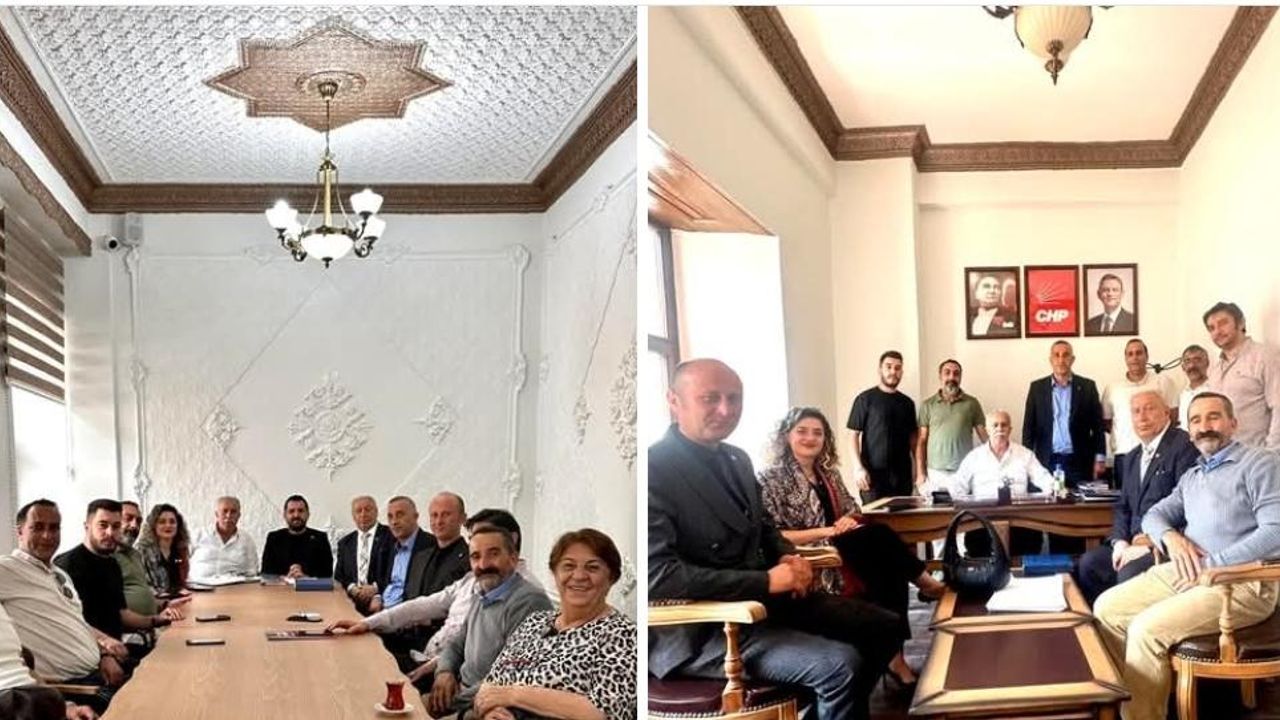 CHP Kars Merkez İlçe Başkanlığı kongre süreci için ilk toplantısını yaptı