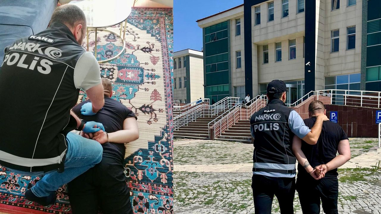 Kars’ta Uyuşturucu Operasyonu: 22 Yıl Hapis Cezası Bulunan Şahıs Yakalandı