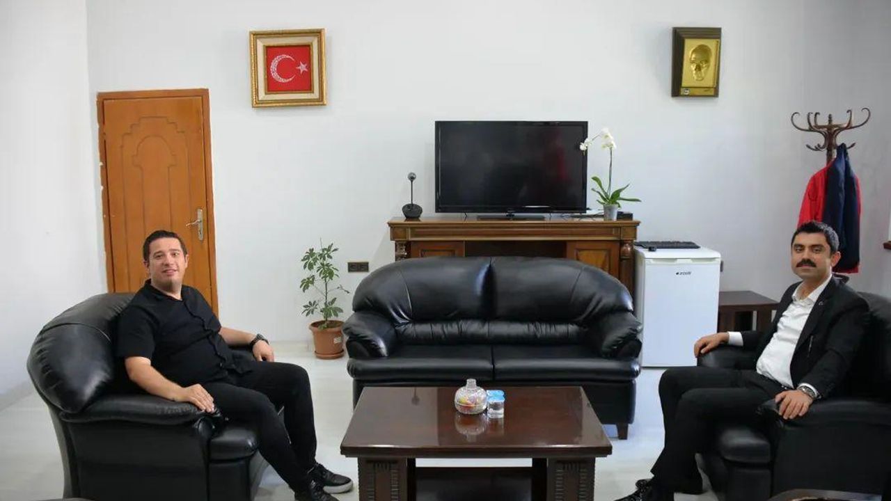 Susuz Kaymakamı Tutal’dan Gençlik ve Spor İl Müdürüne ziyaret