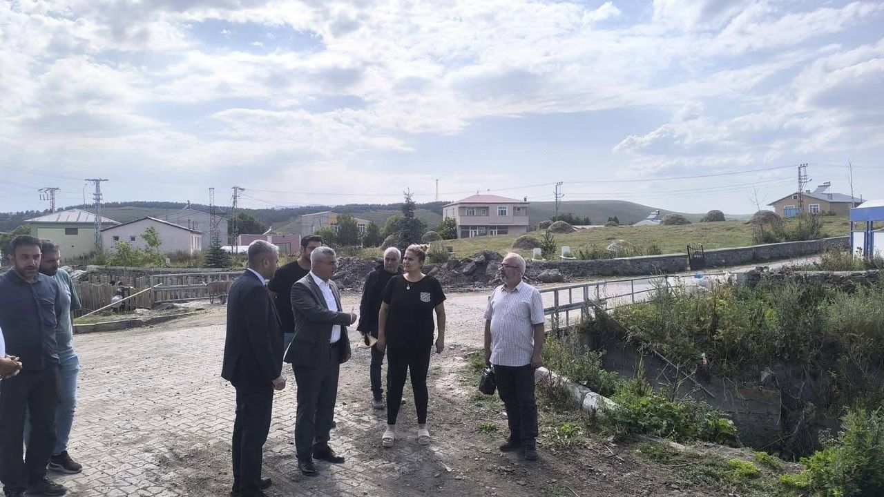 DSİ 24. Bölge Müdürü Serdar Kotan, Ardahan’daki derelerde devam eden çalışmaları yerinde inceledi