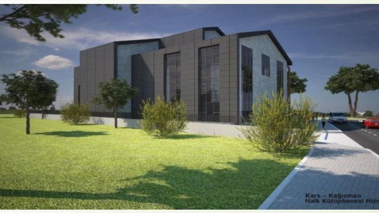 Kağızman’a modern kütüphane geliyor: İhale süreci başladı