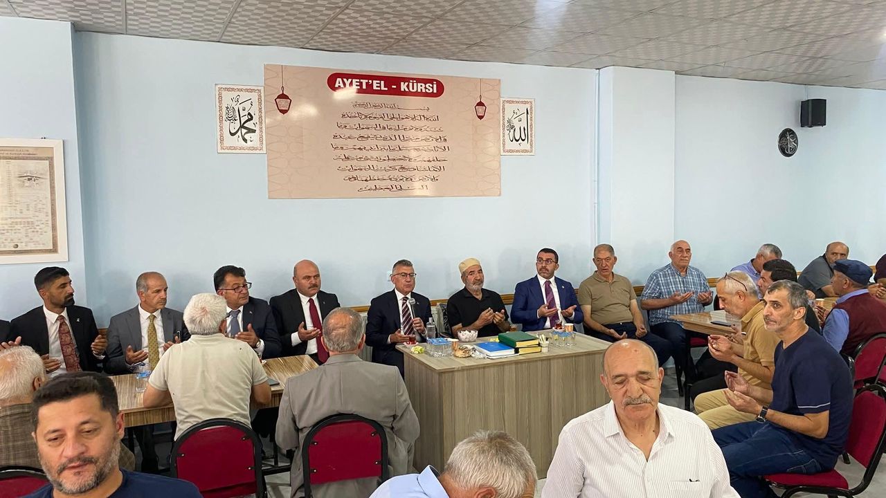 AK Parti TBMM Grup Başkanı Abdullah Güler, Kars TSO Başkanı Bozan’a taziye ziyaretinde bulundu