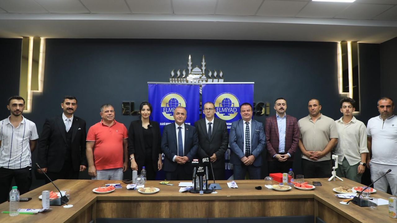 Vali Numan Hatipoğlu, “ELMİYAD ile Şehir Konuşuyor” programının ilk konuğu oldu