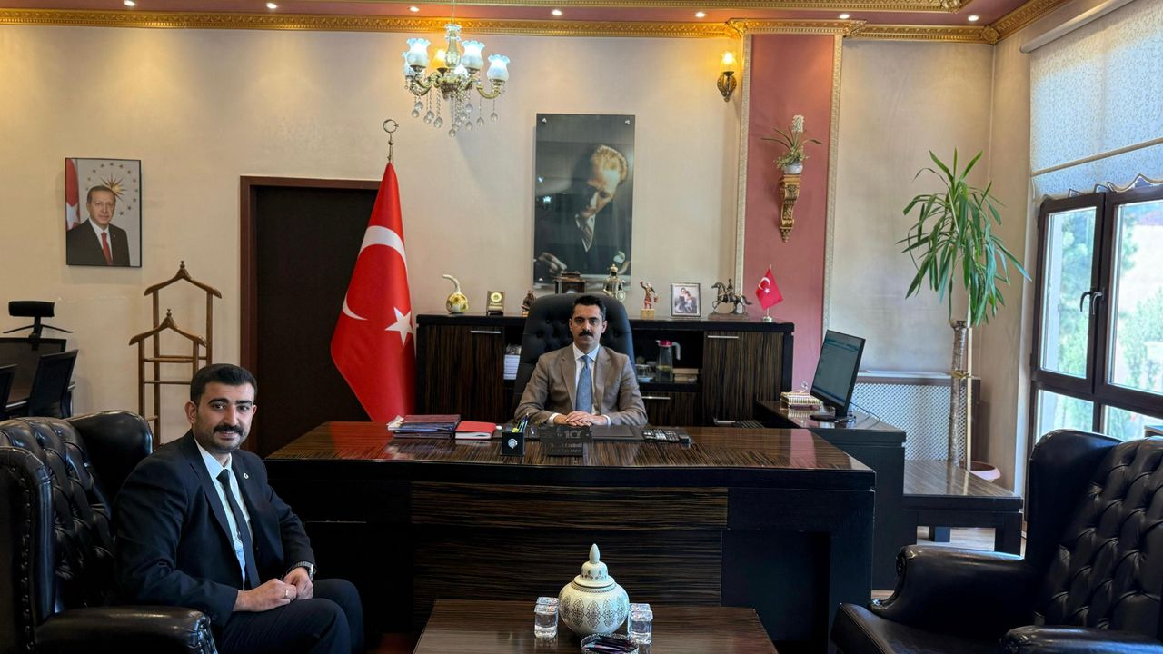 TİMBİR Temsilcisi Taşel’den, Kaymakam Yaktı’ya ziyaret