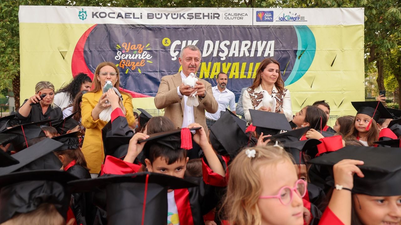 Lokomotif Çocuk Köyü’nde mezuniyet töreni: Büyükakın: “Burası hayata atılan ilk adım”