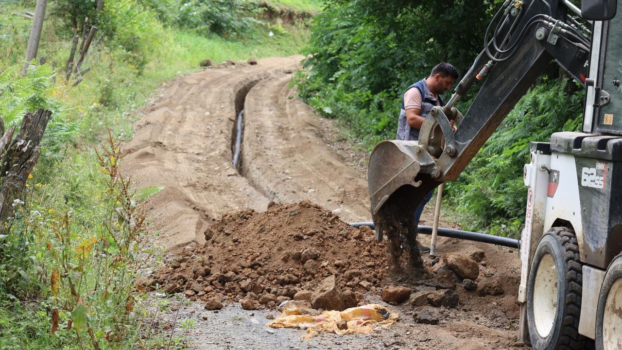 Ordu Çaybaşı’nın en büyük mahallesinin içme suyu tarih oldu