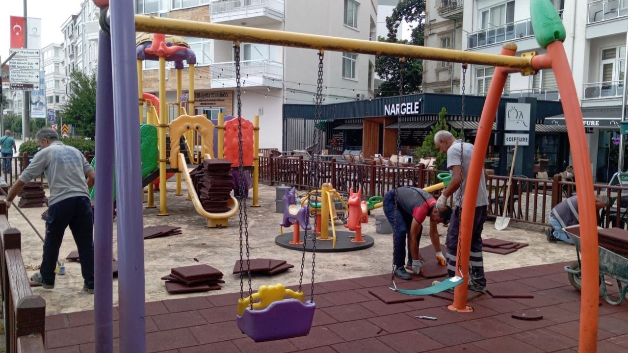 Ordu Belediyesi çocuklar için iş başında