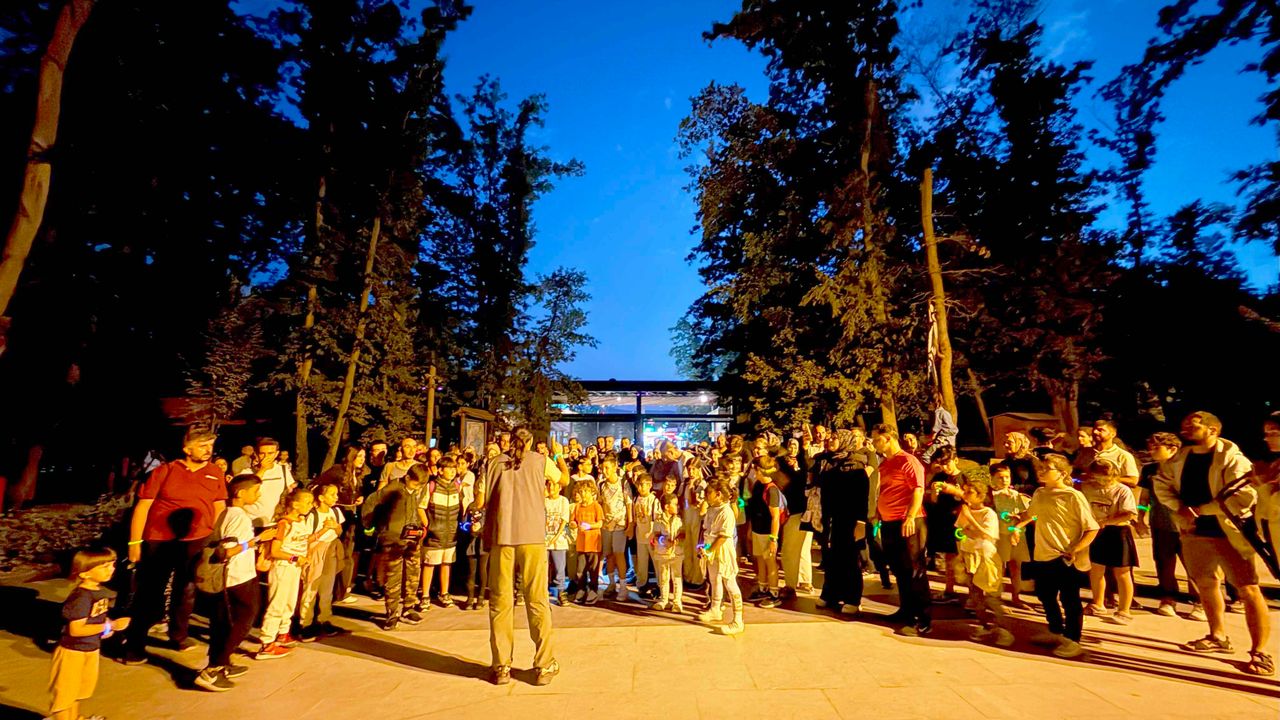 Ormanya’da çocuklara özel gece yürüyüşü