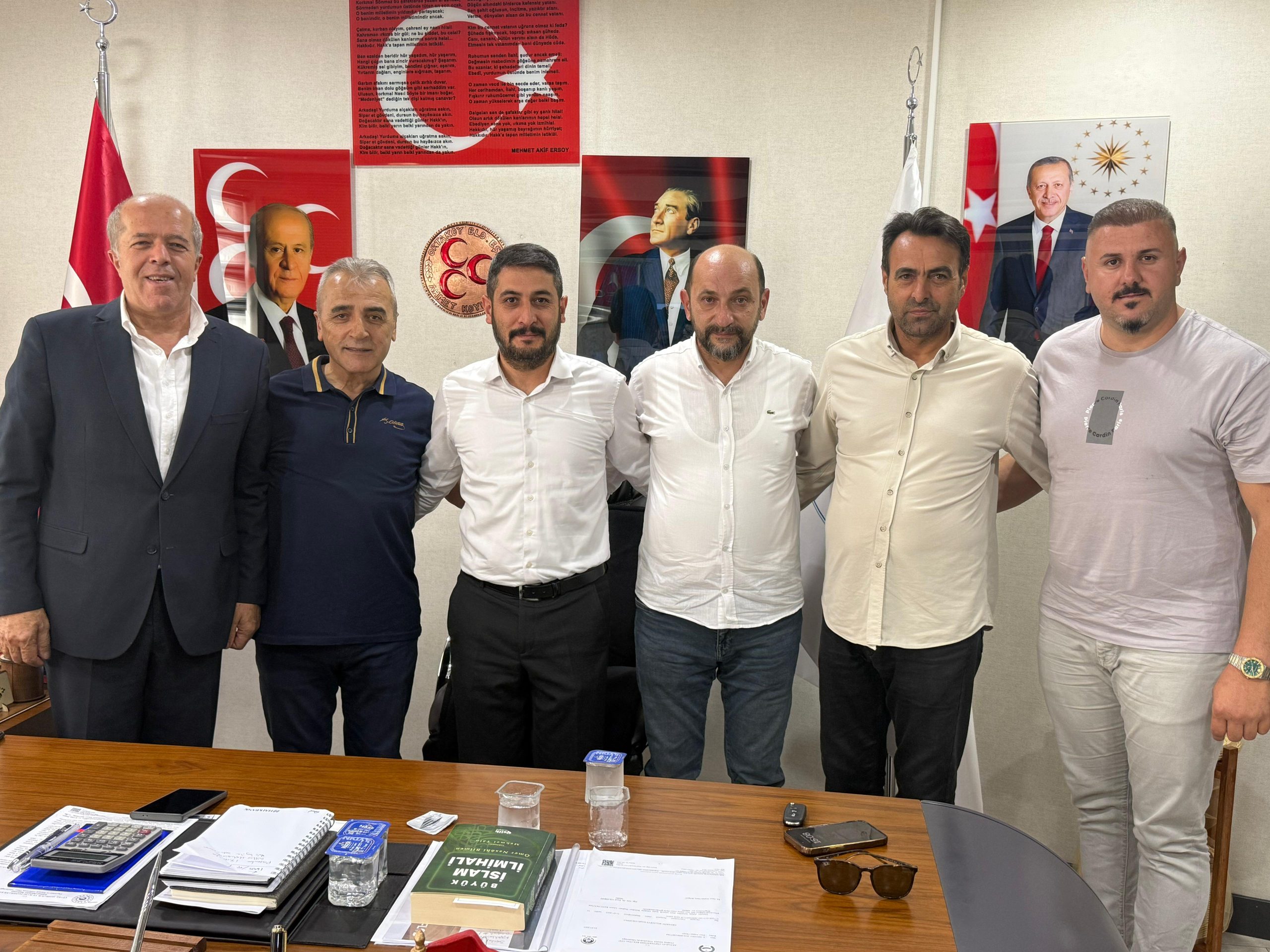 AKMİB Yönetim Kurulu’ndan Ortaköy Belediye Başkanına ziyaret