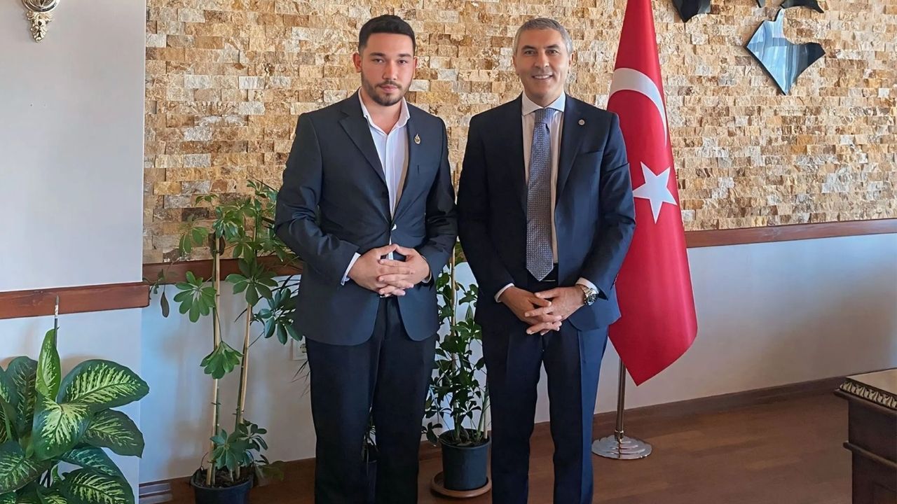 Beypazarı Alperen Ocakları Başkanı’ndan Kaymakam Coşkun’a ziyaret