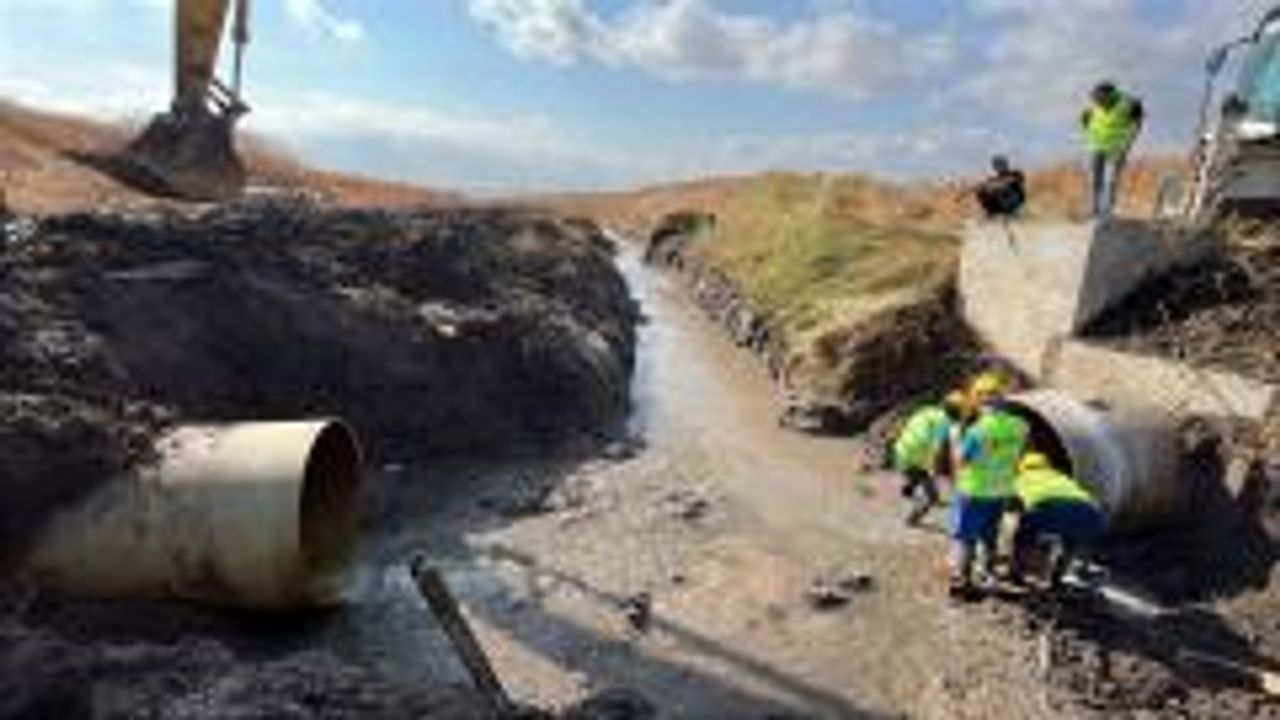 BASKİ, Bandırma içme suyu hattında kapsamlı bakım ve onarım çalışması başlattı