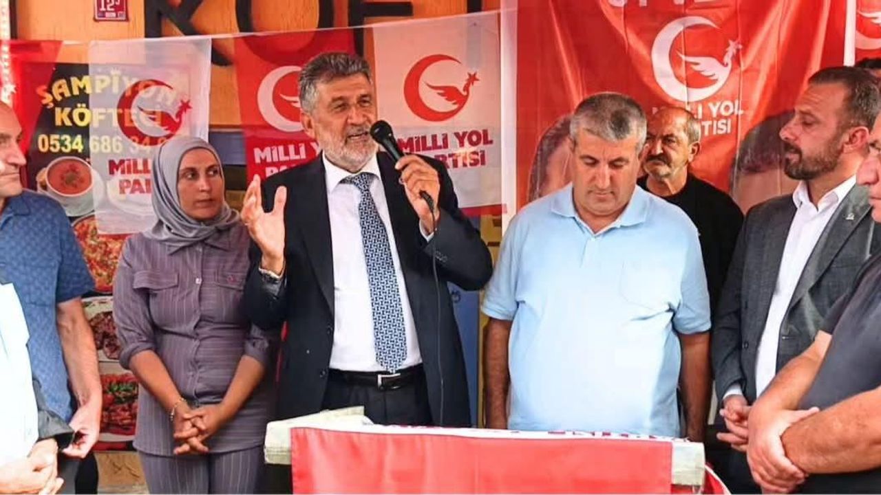 Kars’ta Milli Yol Partisi İl Başkanlığı açıldı