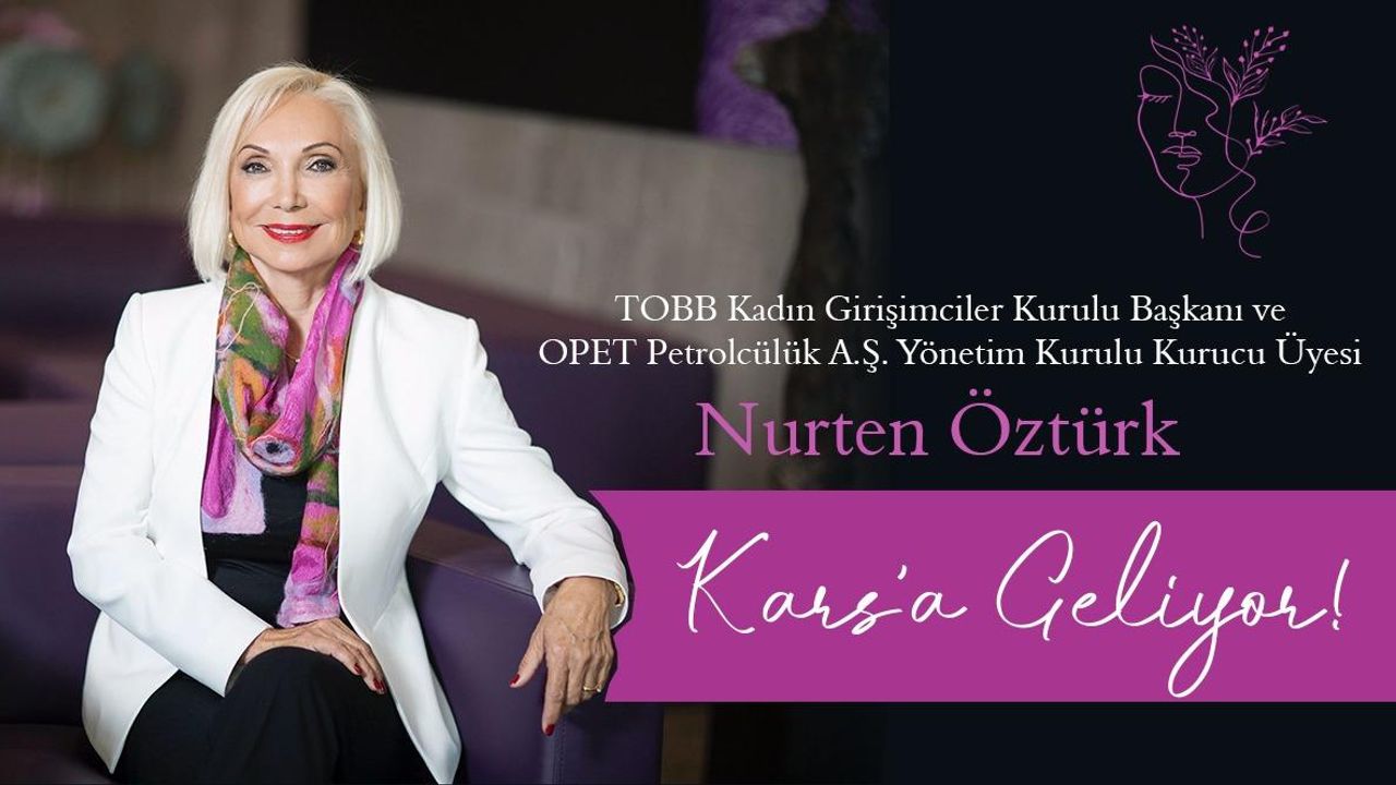 Nurten Öztürk “Serhat’ta İz Bırakanlar” programı için Kars’a geliyor