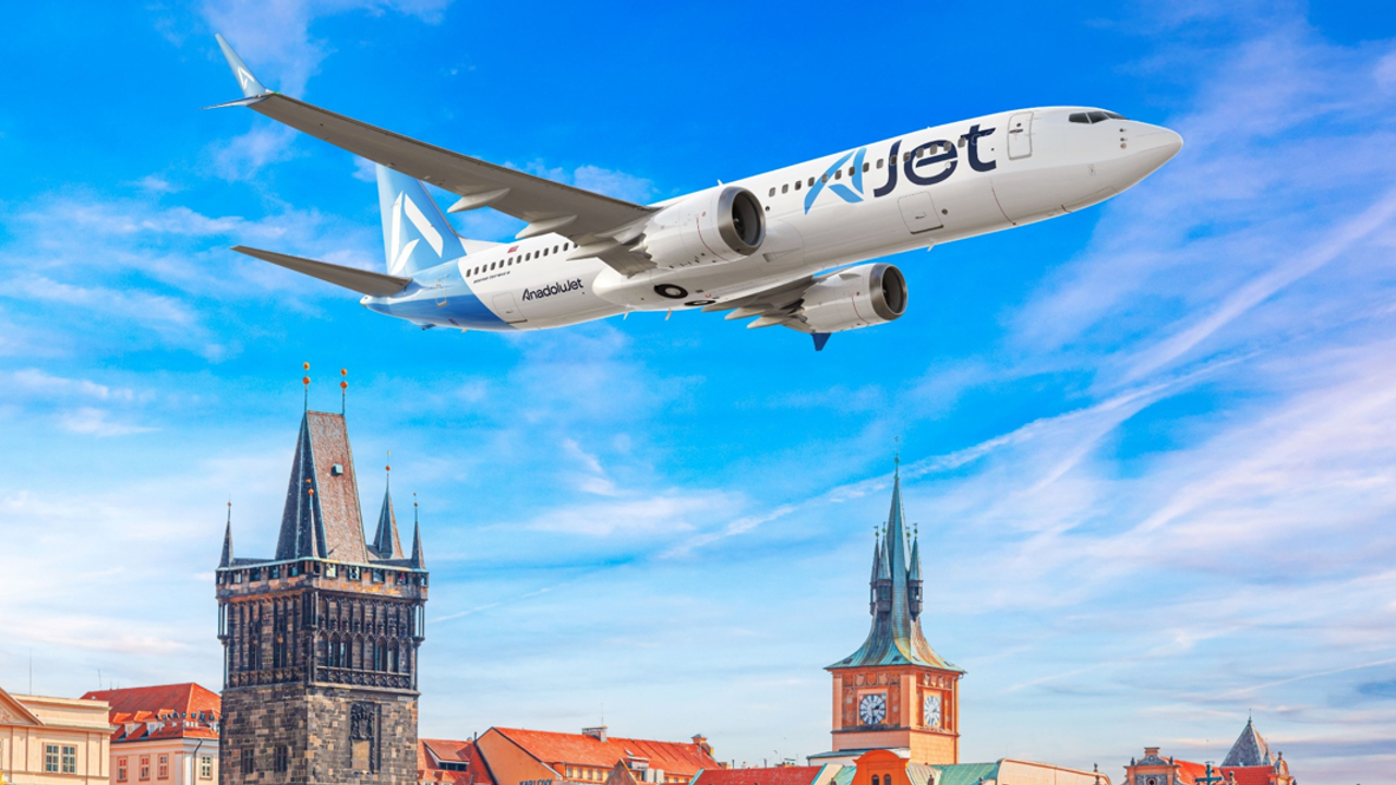 AJet’in Avrupa’daki yeni rotası Prag