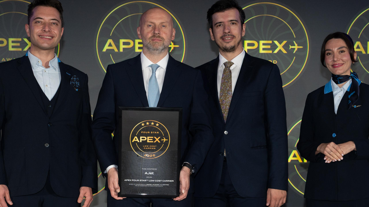AJet’e APEX’ten 2 yılda 2 ödül