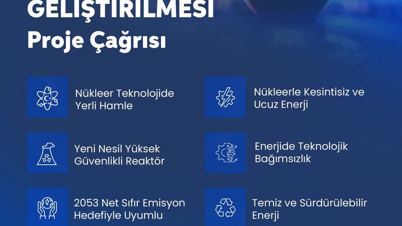 Türkiye’den stratejik hamle: Yerli nükleer reaktör geliştirme çağrısı başlatıldı