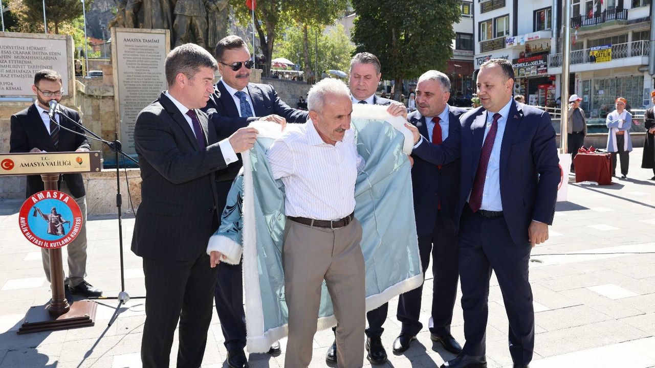 Amasya’da Ahilik haftası coşkuyla kutlandı