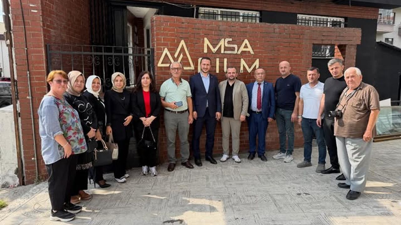 AK Parti Düzce İl Teşkilatı’ndan Düzce basınına anlamlı ziyaret