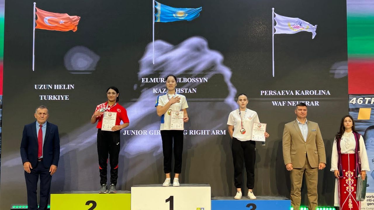 Helin Uzun, Bulgaristan’da Türkiye’ye gümüş madalya getirdi