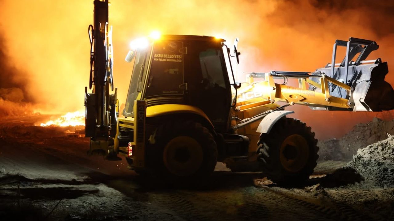 Alanya’da orman yangını büyük ölçüde kontrol altına alındı