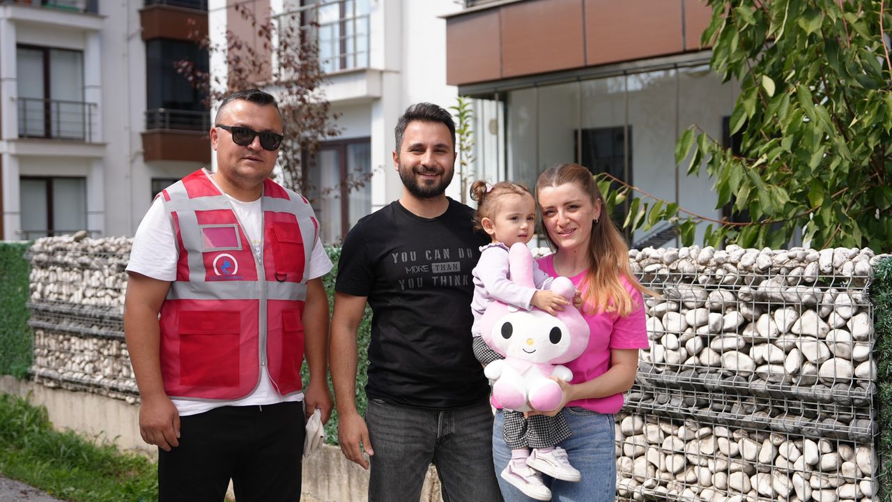 Minik Melisa’ya anlamlı jest