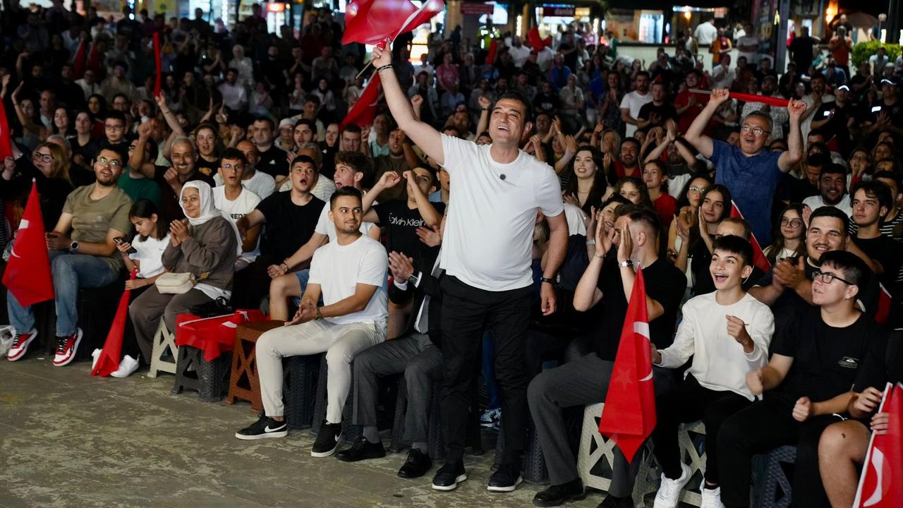 Giresun’da Alperen Şengün’lü milli takım coşkusu
