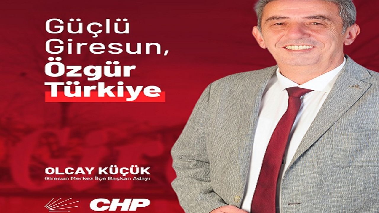 Olcay Küçük CHP Giresun Merkez İlçe Başkan adayı oluyor