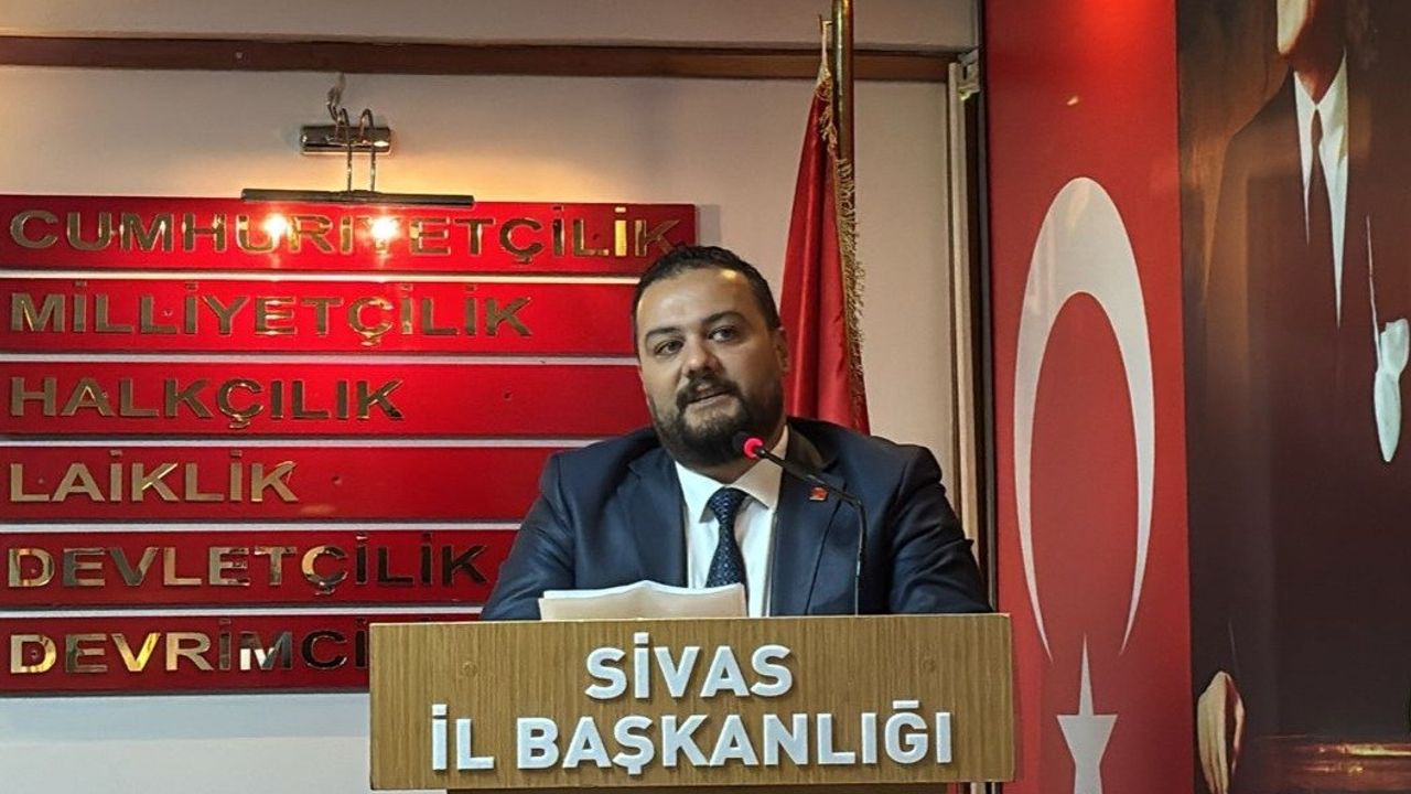 İş İnsanı Onur Konk, CHP Sivas Merkez İlçe Başkan adaylığını açıkladı