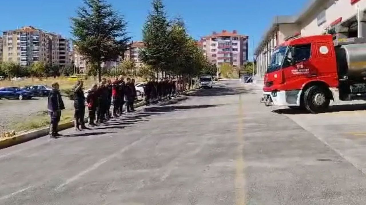 Isparta itfaiyesi’nden, Alanya’daki yangına destek
