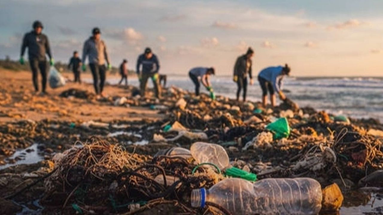 Antalya’da deniz gönüllüleri kıyı temizliği için buluşuyor