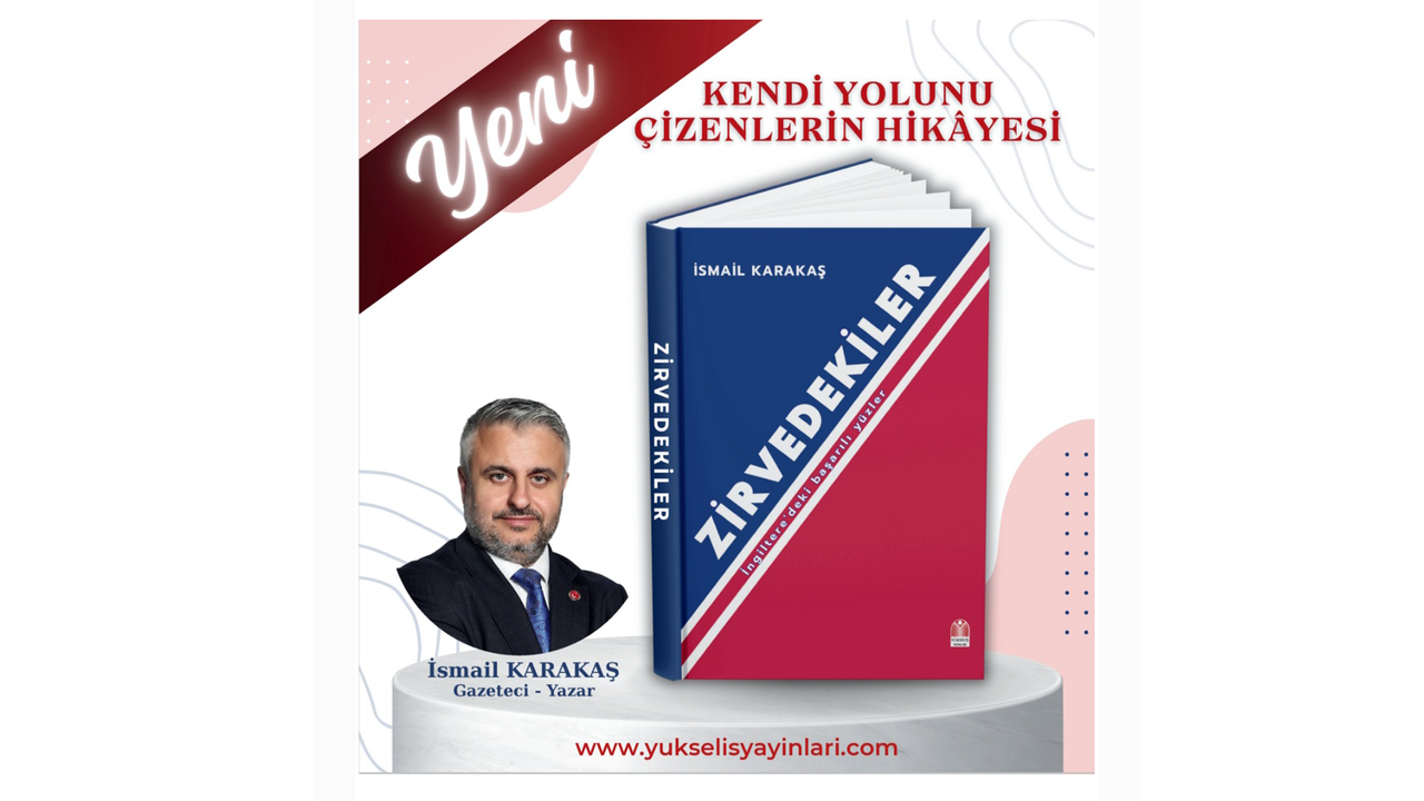 ”Zirvedekiler” İngiltere’deki başarılı yüzler kitabı okuyucuyla buluştu
