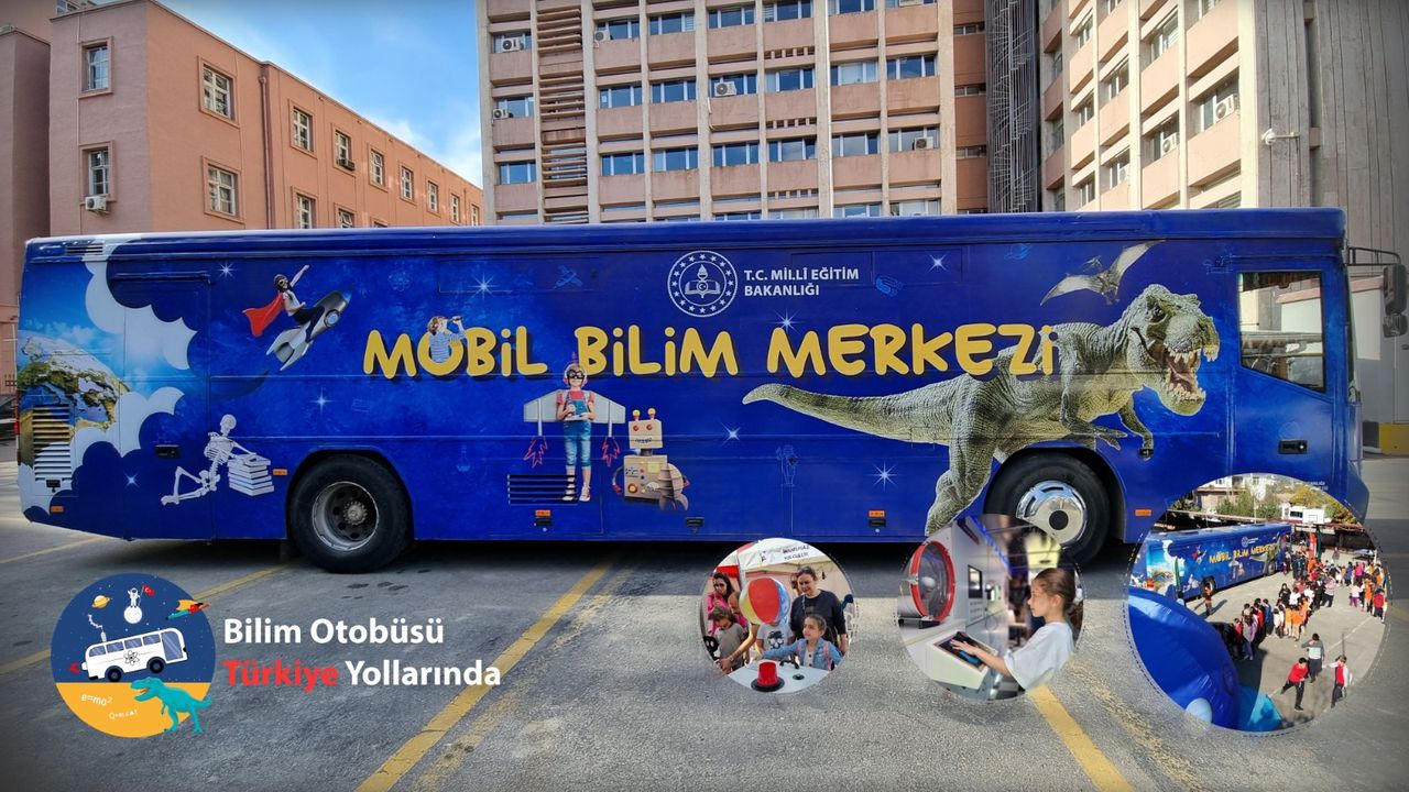 Eğitim teknolojileri bilim otobüsü Milas’a geliyor