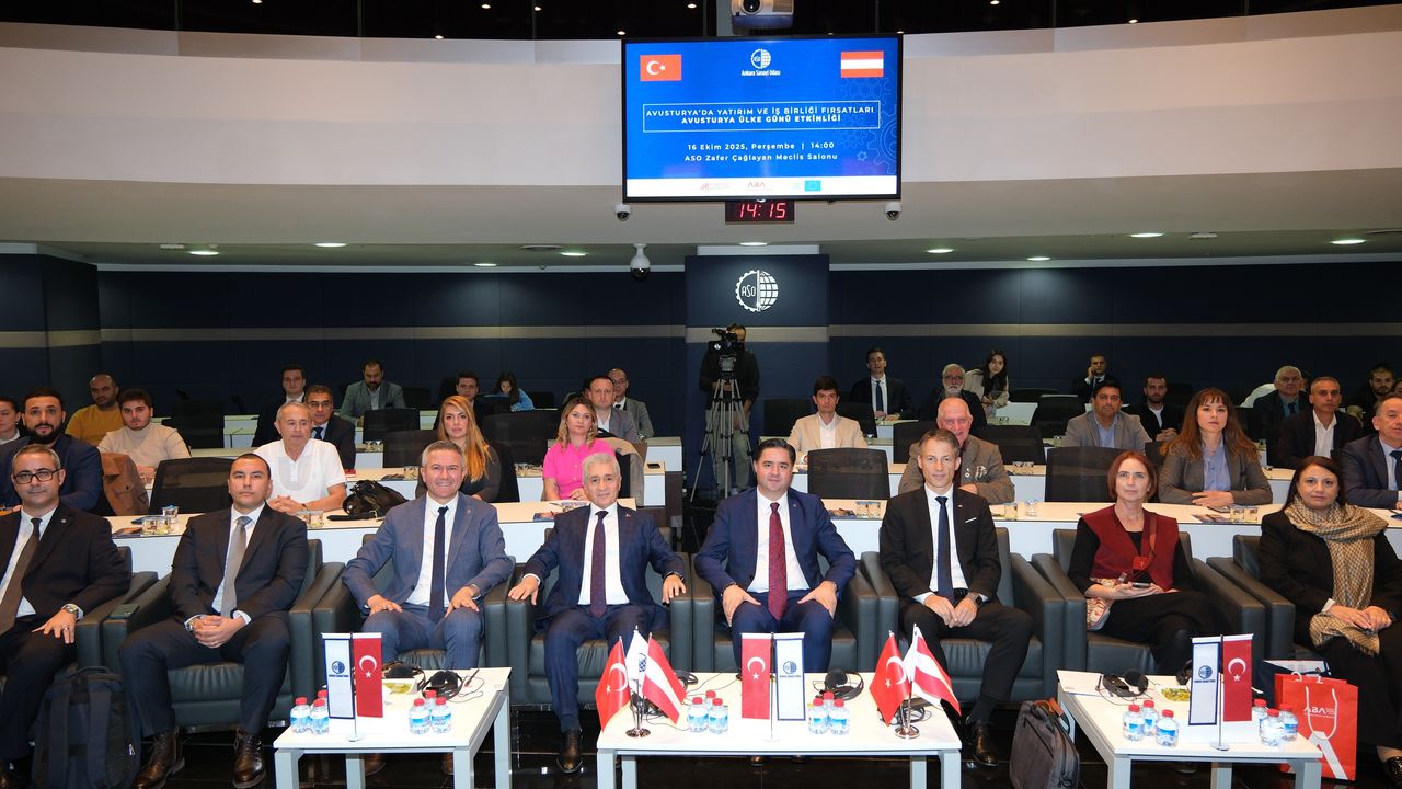 Türkiye-Avusturya ekonomik iş birliği ASO’da masaya yatırıldı