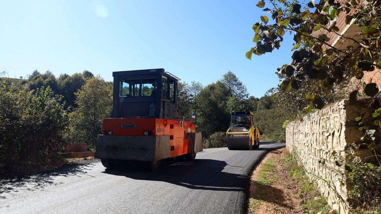 Aybastı’nın yollarına büyükşehir imzası