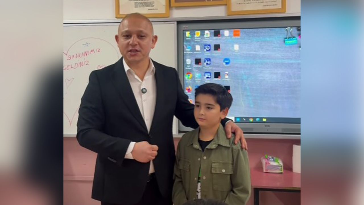 Başkan Önal, küçük başkanın sözünü yerde bırakmadı