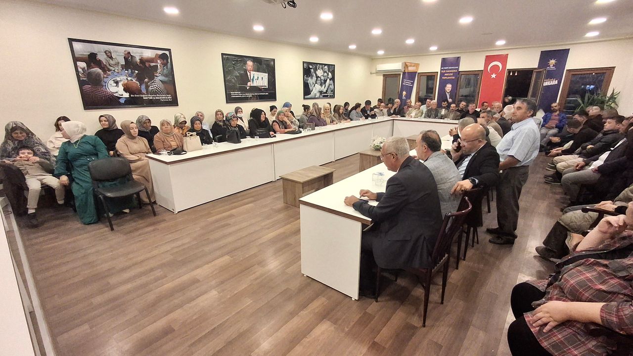 AK Parti Beypazarı İlçe, danışma meclisi toplantısını yaptı