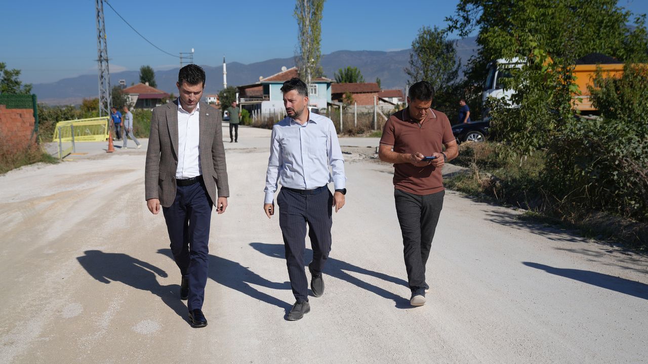 Erbaa’da ulaşım konforu artıyor: Eski Tokat yolu yenileniyor