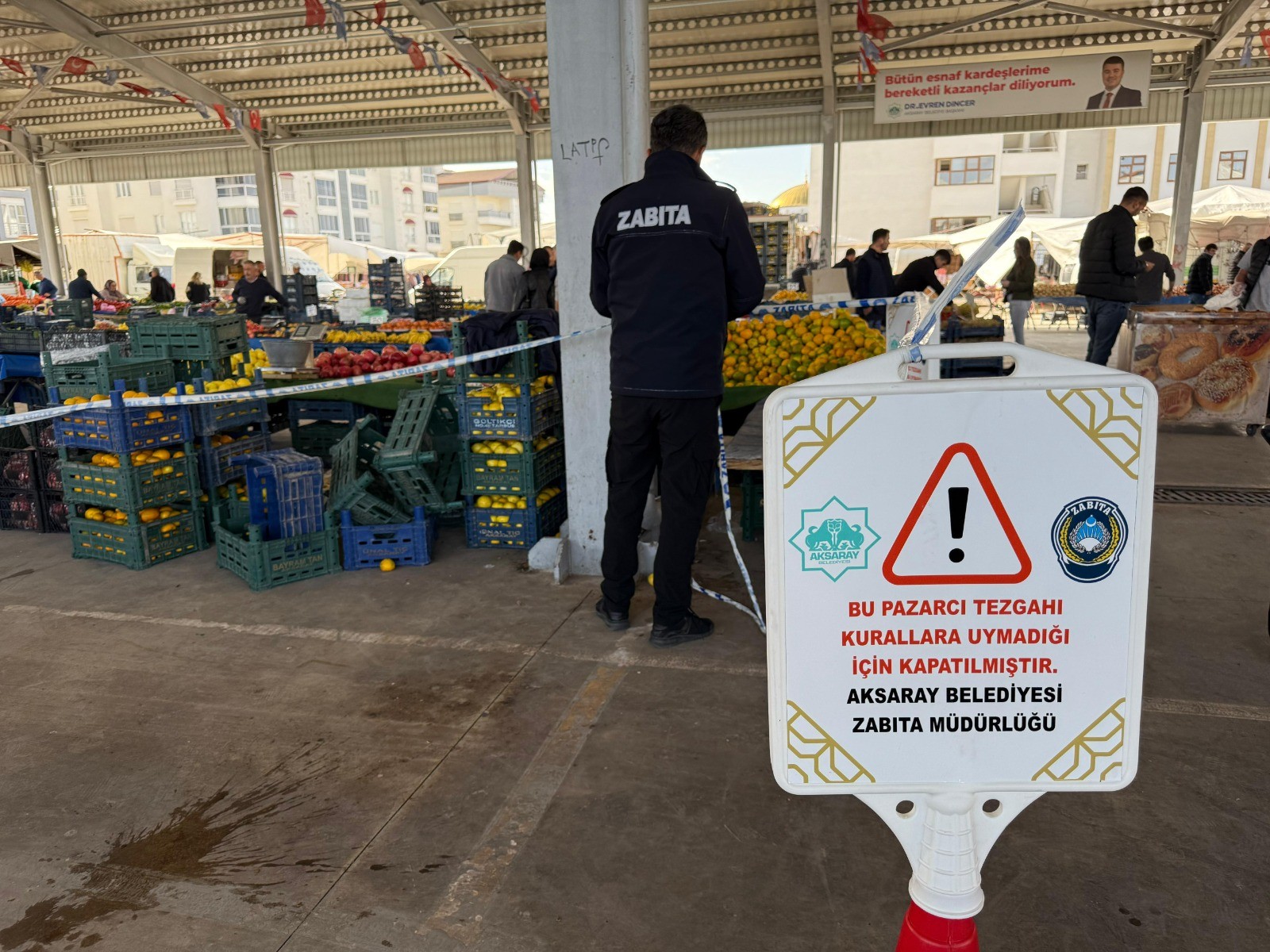 Kurallara Uymayan Tezgahlar Kapatıldı