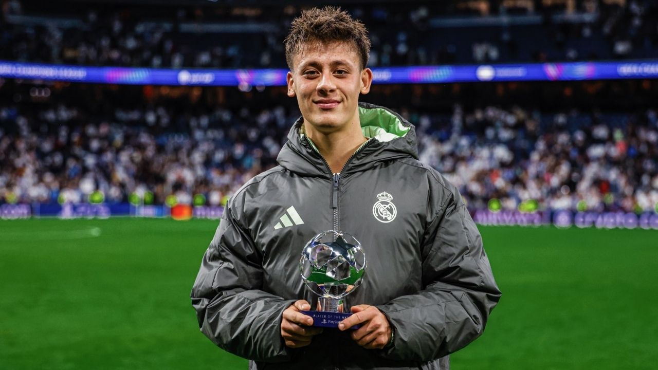 Arda Güler Devler Ligi’ne damga vurdu: Maçın oyuncusu seçildi