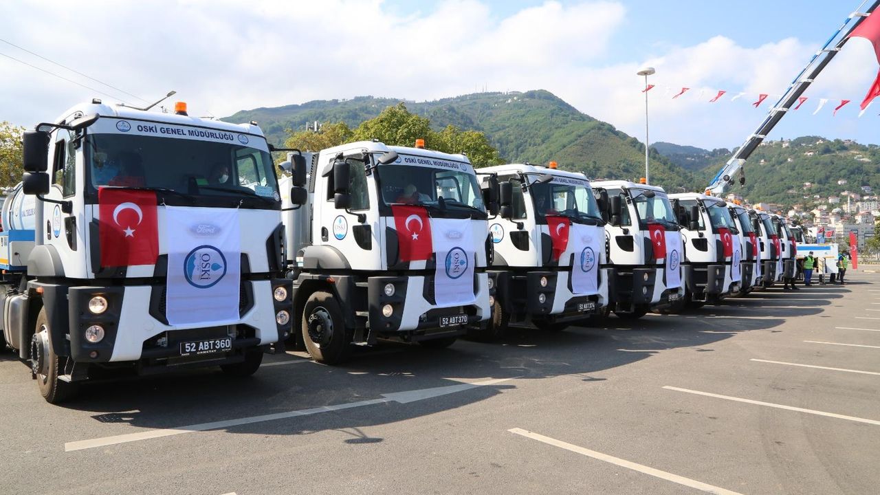 Büyükşehir Belediyesinin araç filosu her geçen gün güçleniyor.