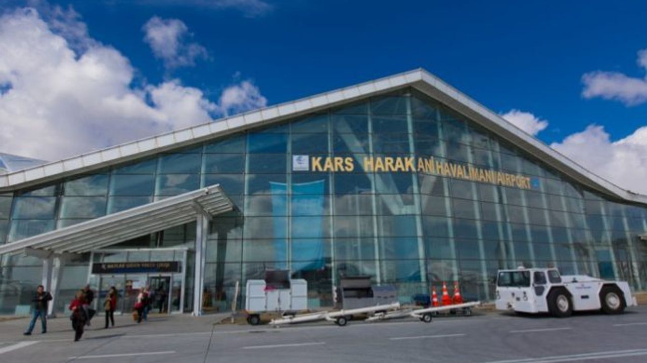 Kars Harakani Havalimanı’nda ağustos ayında 54 binden fazla yolcuya hizmet verildi