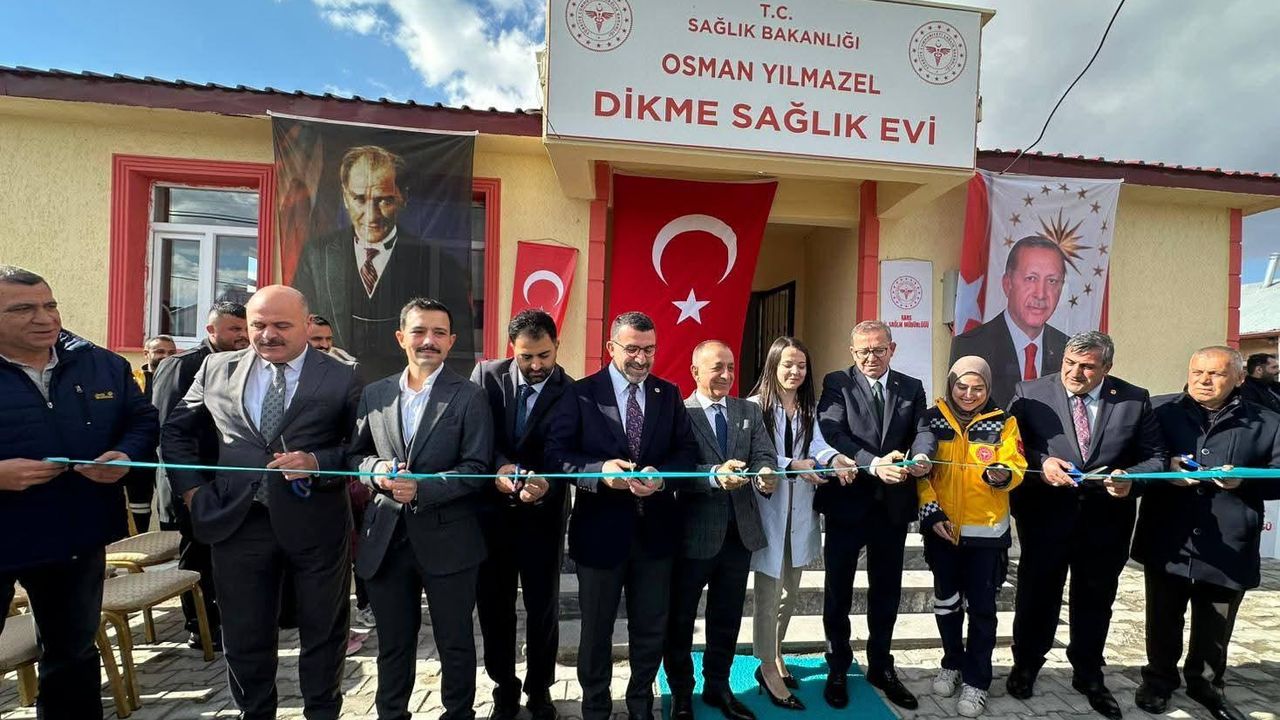 Kars Dikme Köyü’ne yeni sağlık evi: Osman Yılmazel Sağlık Evi hizmete açıldı